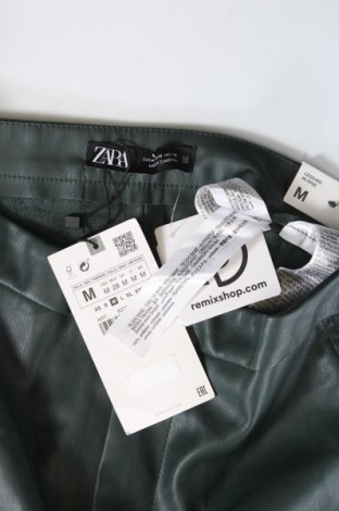 Dámske nohavice Zara, Veľkosť M, Farba Zelená, Cena  15,82 €