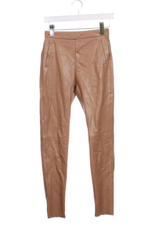 Γυναικείο παντελόνι Zara, Μέγεθος XS, Χρώμα  Μπέζ, Τιμή 7,52 €