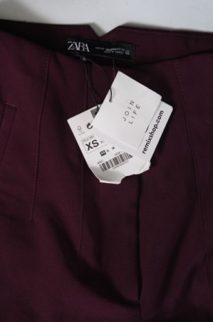 Damenhose Zara, Größe XS, Farbe Rot, Preis € 19,41