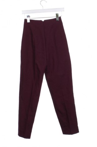 Γυναικείο παντελόνι Zara, Μέγεθος XS, Χρώμα Κόκκινο, Τιμή 17,26 €