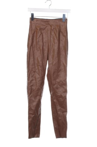 Pantaloni de femei Zara, Mărime XS, Culoare Maro, Preț 44,41 Lei
