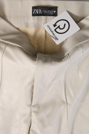 Damenhose Zara, Größe XS, Farbe Beige, Preis 8,29 €