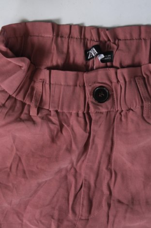 Дамски панталон Zara, Размер XS, Цвят Лилав, Цена 13,50 лв.