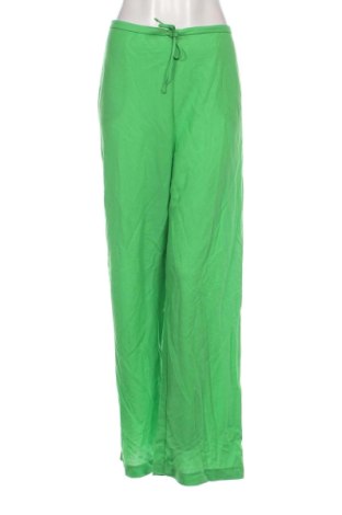 Дамски панталон Zara, Размер L, Цвят Зелен, Цена 27,00 лв.