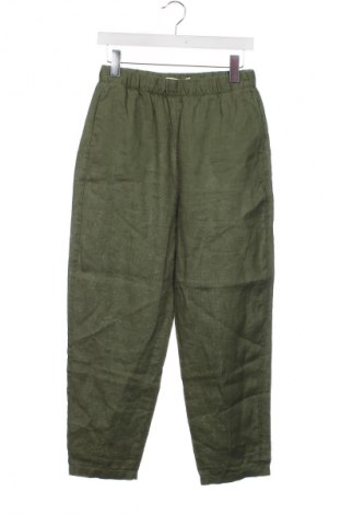 Pantaloni de femei Zara, Mărime XS, Culoare Verde, Preț 66,57 Lei