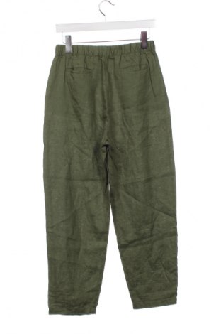 Pantaloni de femei Zara, Mărime XS, Culoare Verde, Preț 66,57 Lei