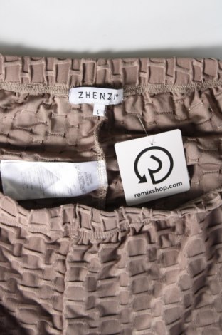Damenhose Zhenzi, Größe L, Farbe Beige, Preis € 10,09