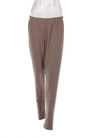 Γυναικείο παντελόνι Zhenzi, Μέγεθος L, Χρώμα  Μπέζ, Τιμή 8,97 €