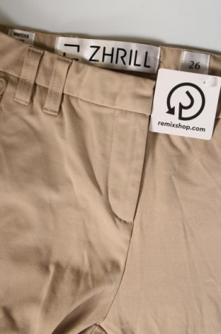 Γυναικείο παντελόνι Zhrill, Μέγεθος S, Χρώμα  Μπέζ, Τιμή 12,68 €