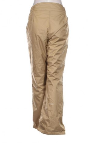 Дамски панталон за зимни спортове Decathlon, Размер L, Цвят Бежов, Цена 46,50 лв.