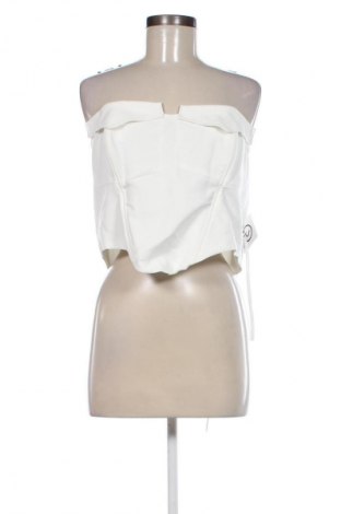 Γυναικείο αμάνικο μπλουζάκι ASOS, Μέγεθος XL, Χρώμα Λευκό, Τιμή 15,86 €