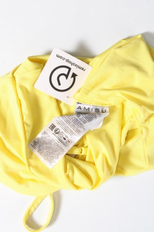 Γυναικείο αμάνικο μπλουζάκι Amisu, Μέγεθος M, Χρώμα Κίτρινο, Τιμή 10,28 €