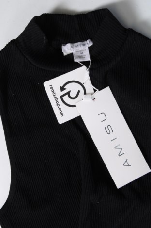 Γυναικείο αμάνικο μπλουζάκι Amisu, Μέγεθος M, Χρώμα Μαύρο, Τιμή 12,99 €