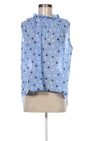 Γυναικείο αμάνικο μπλουζάκι BSB Collection, Μέγεθος L, Χρώμα Μπλέ, Τιμή 7,00 €