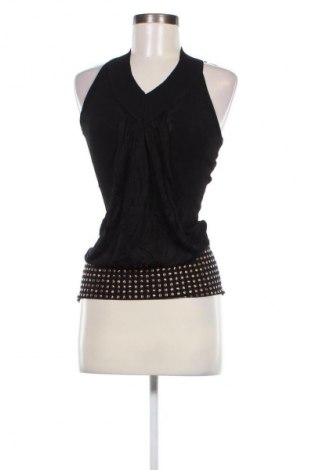 Γυναικείο αμάνικο μπλουζάκι Bebe, Μέγεθος S, Χρώμα Μαύρο, Τιμή 9,19 €