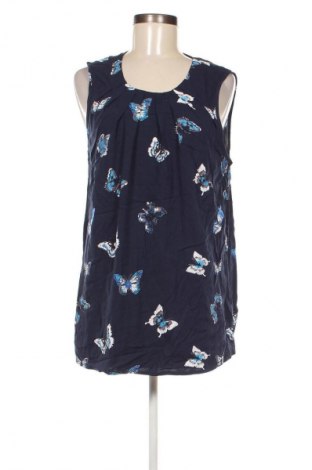 Γυναικείο αμάνικο μπλουζάκι Bpc Bonprix Collection, Μέγεθος XXL, Χρώμα Μπλέ, Τιμή 4,42 €