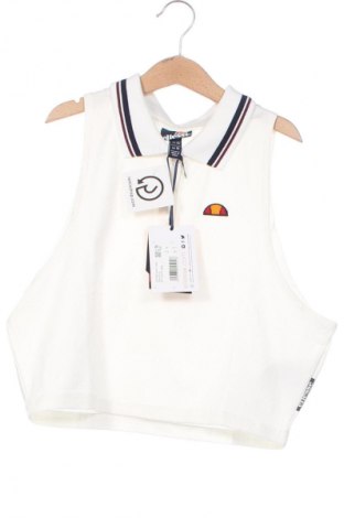 Γυναικείο αμάνικο μπλουζάκι Ellesse, Μέγεθος L, Χρώμα Λευκό, Τιμή 7,19 €