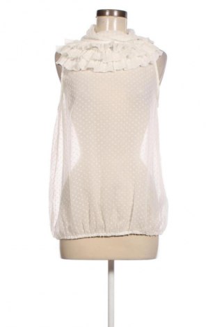 Γυναικείο αμάνικο μπλουζάκι Garcia, Μέγεθος L, Χρώμα Λευκό, Τιμή 8,66 €