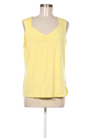 Γυναικείο αμάνικο μπλουζάκι Gelco, Μέγεθος L, Χρώμα Κίτρινο, Τιμή 4,42 €