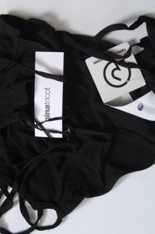 Γυναικείο αμάνικο μπλουζάκι Gina Tricot, Μέγεθος S, Χρώμα Μαύρο, Τιμή 4,79 €