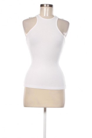 Γυναικείο αμάνικο μπλουζάκι H&M, Μέγεθος XS, Χρώμα Λευκό, Τιμή 3,62 €