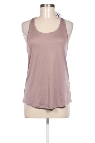 Γυναικείο αμάνικο μπλουζάκι H&M Sport, Μέγεθος S, Χρώμα Καφέ, Τιμή 3,62 €