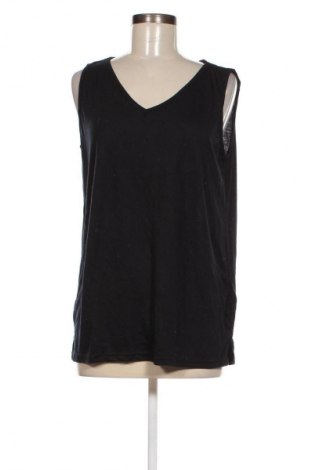 Γυναικείο αμάνικο μπλουζάκι Jean Pascale, Μέγεθος L, Χρώμα Μαύρο, Τιμή 8,04 €