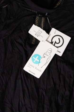 Γυναικείο αμάνικο μπλουζάκι Laura Torelli, Μέγεθος XL, Χρώμα Μαύρο, Τιμή 7,14 €
