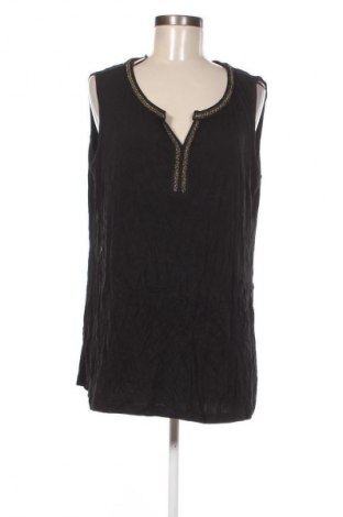 Γυναικείο αμάνικο μπλουζάκι Laura Torelli, Μέγεθος XL, Χρώμα Μαύρο, Τιμή 7,14 €
