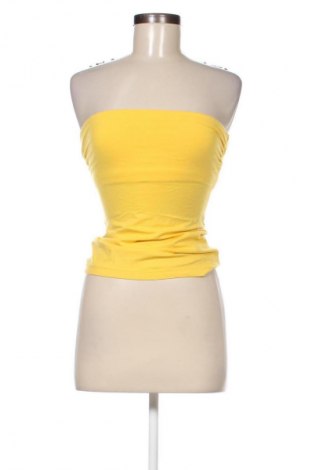 Γυναικείο αμάνικο μπλουζάκι Melrose, Μέγεθος XS, Χρώμα Κίτρινο, Τιμή 3,62 €