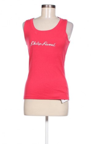 Damska koszulka na ramiączkach Philip Russel, Rozmiar XL, Kolor Różowy, Cena 30,34 zł