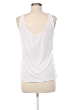 Γυναικείο αμάνικο μπλουζάκι Pieces, Μέγεθος M, Χρώμα Λευκό, Τιμή 14,38 €