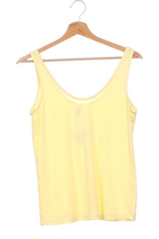 Γυναικείο αμάνικο μπλουζάκι Pieces, Μέγεθος XS, Χρώμα Κίτρινο, Τιμή 4,30 €