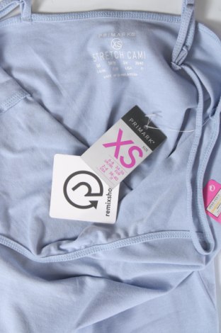 Γυναικείο αμάνικο μπλουζάκι Primark, Μέγεθος XS, Χρώμα Μπλέ, Τιμή 7,02 €