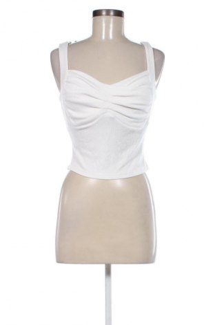 Γυναικείο αμάνικο μπλουζάκι SHEIN, Μέγεθος S, Χρώμα Λευκό, Τιμή 6,65 €