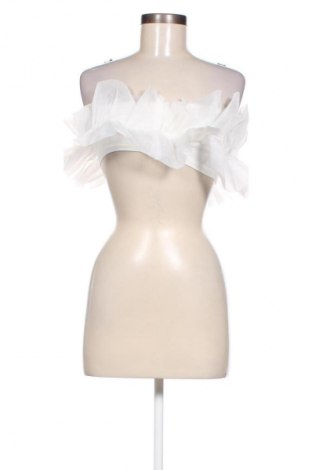 Γυναικείο αμάνικο μπλουζάκι SHEIN, Μέγεθος M, Χρώμα Λευκό, Τιμή 4,00 €