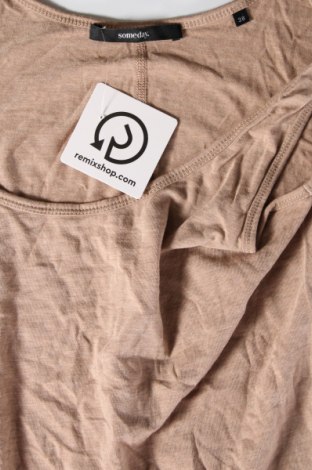 Γυναικείο αμάνικο μπλουζάκι Someday., Μέγεθος M, Χρώμα Καφέ, Τιμή 3,46 €