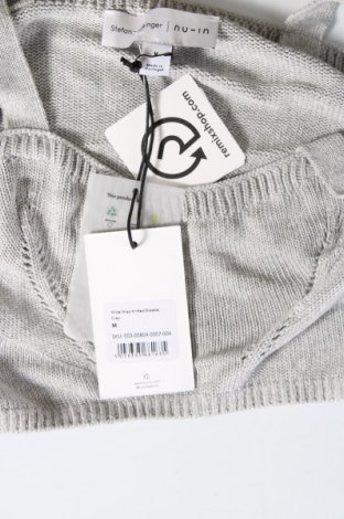 Γυναικείο αμάνικο μπλουζάκι Stefanie Giesinger for Nu-in, Μέγεθος M, Χρώμα Γκρί, Τιμή 8,79 €