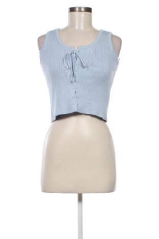 Γυναικείο αμάνικο μπλουζάκι Trendyol, Μέγεθος L, Χρώμα Μπλέ, Τιμή 15,98 €