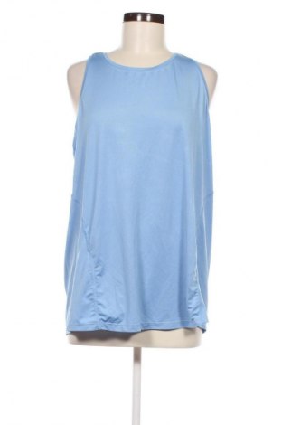Γυναικείο αμάνικο μπλουζάκι Work Out, Μέγεθος XL, Χρώμα Μπλέ, Τιμή 4,82 €