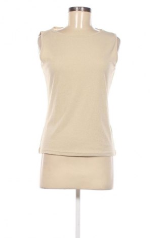 Γυναικείο αμάνικο μπλουζάκι Yessica, Μέγεθος M, Χρώμα  Μπέζ, Τιμή 3,79 €