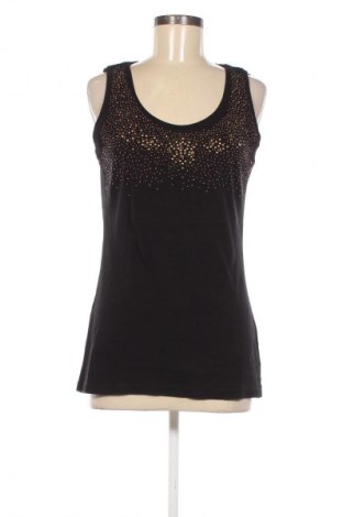 Γυναικείο αμάνικο μπλουζάκι Yessica, Μέγεθος L, Χρώμα Μαύρο, Τιμή 4,20 €