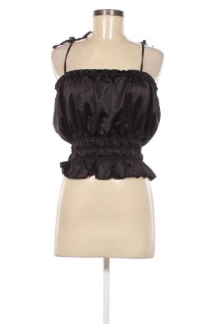 Γυναικείο αμάνικο μπλουζάκι Zara, Μέγεθος L, Χρώμα Μαύρο, Τιμή 12,24 €