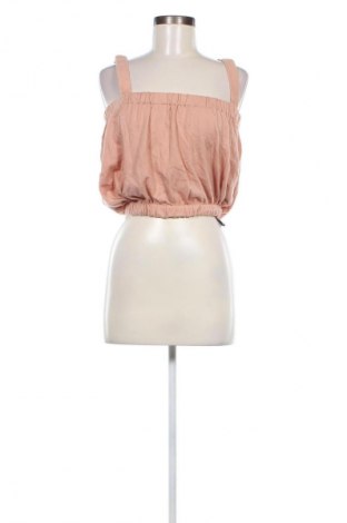 Γυναικείο αμάνικο μπλουζάκι Zara Knitwear, Μέγεθος S, Χρώμα Καφέ, Τιμή 3,06 €