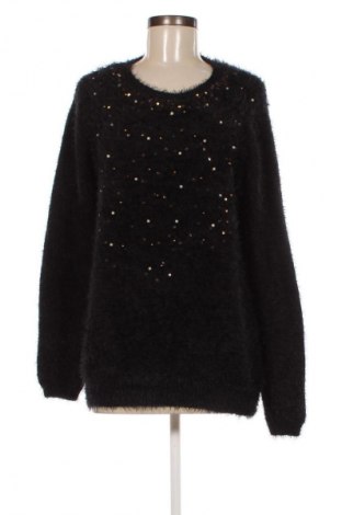 Γυναικείο πουλόβερ, Μέγεθος L, Χρώμα Μαύρο, Τιμή 9,87 €