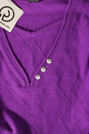 Дамски пуловер, Размер 3XL, Цвят Лилав, Цена 21,75 лв.