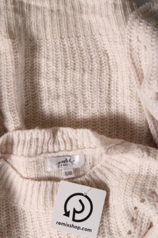 Γυναικείο πουλόβερ, Μέγεθος S, Χρώμα  Μπέζ, Τιμή 9,87 €