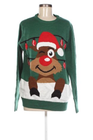 Дамски пуловер, Размер L, Цвят Зелен, Цена 15,95 лв.