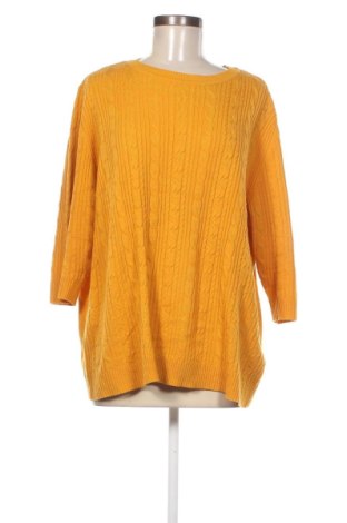 Γυναικείο πουλόβερ, Μέγεθος XXL, Χρώμα Κίτρινο, Τιμή 12,56 €