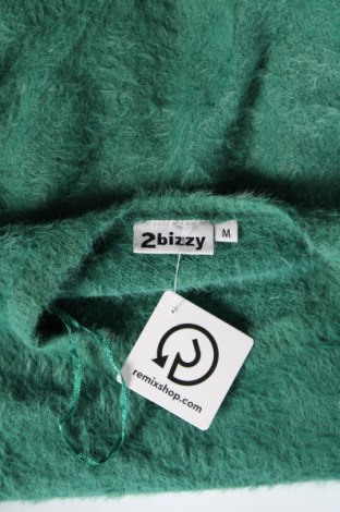 Γυναικείο πουλόβερ 2 Bizzy, Μέγεθος M, Χρώμα Πράσινο, Τιμή 9,87 €